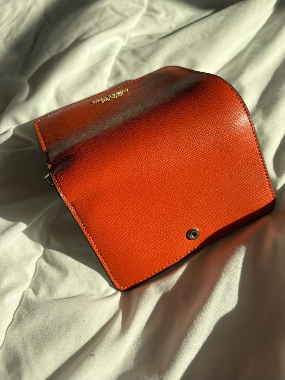 kate spade New York Orange Zip Wallet